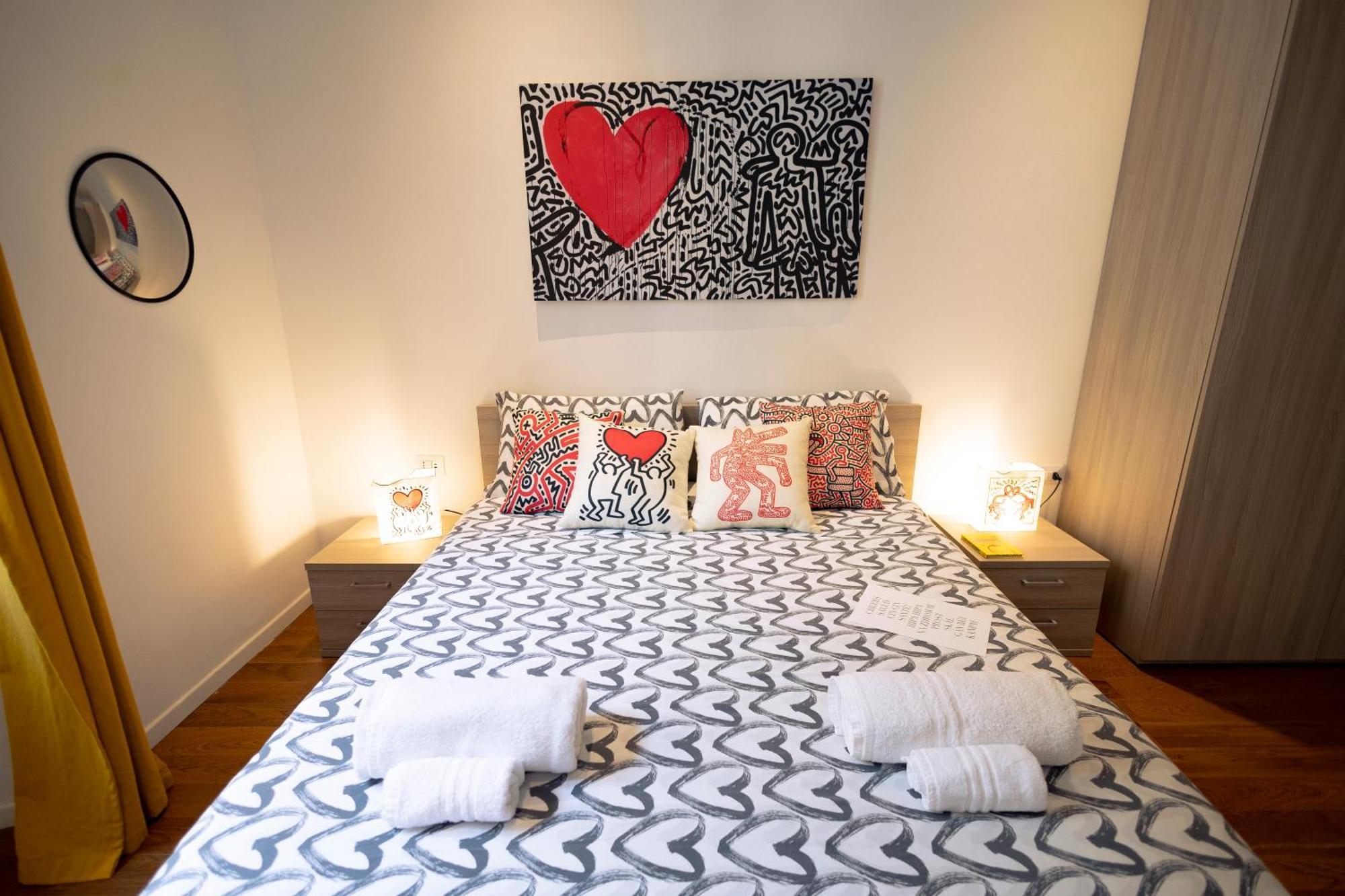 מילאנו The Keith Haring Room - Private Bedroom מראה חיצוני תמונה