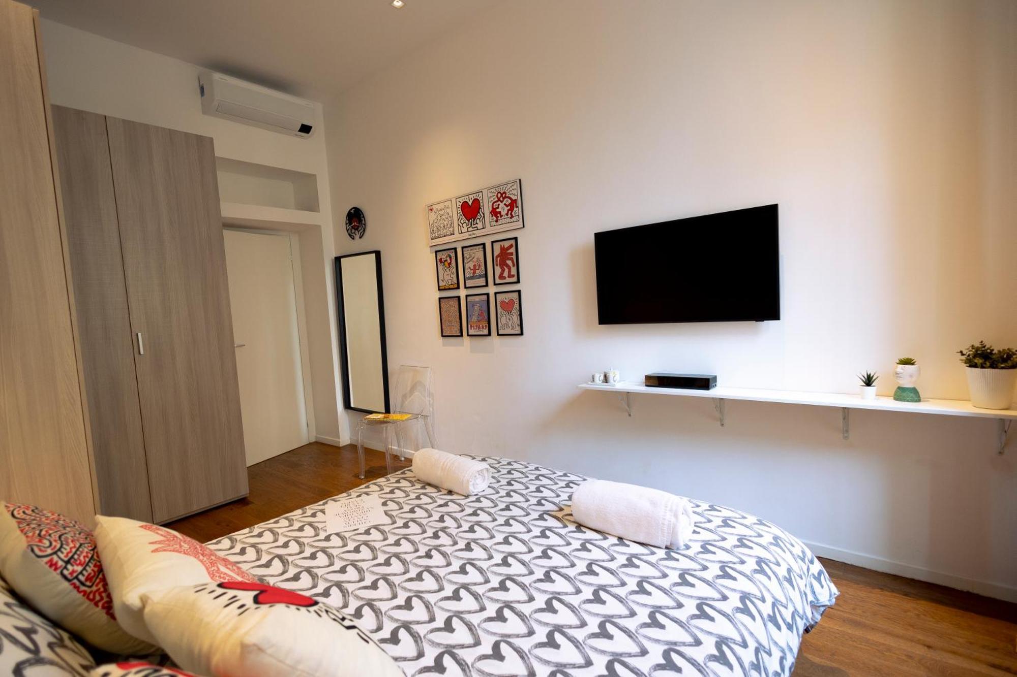 מילאנו The Keith Haring Room - Private Bedroom מראה חיצוני תמונה